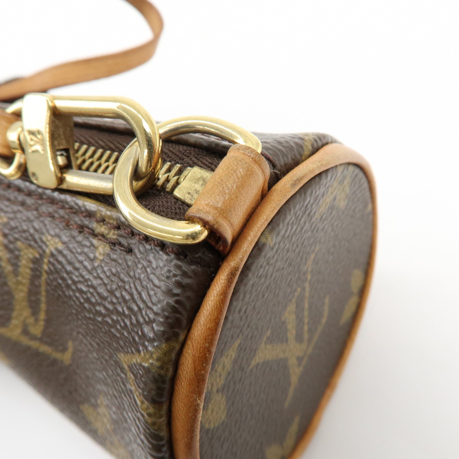 Louis Vuitton Monogram Mini Pouch for Papillon Bag Brown