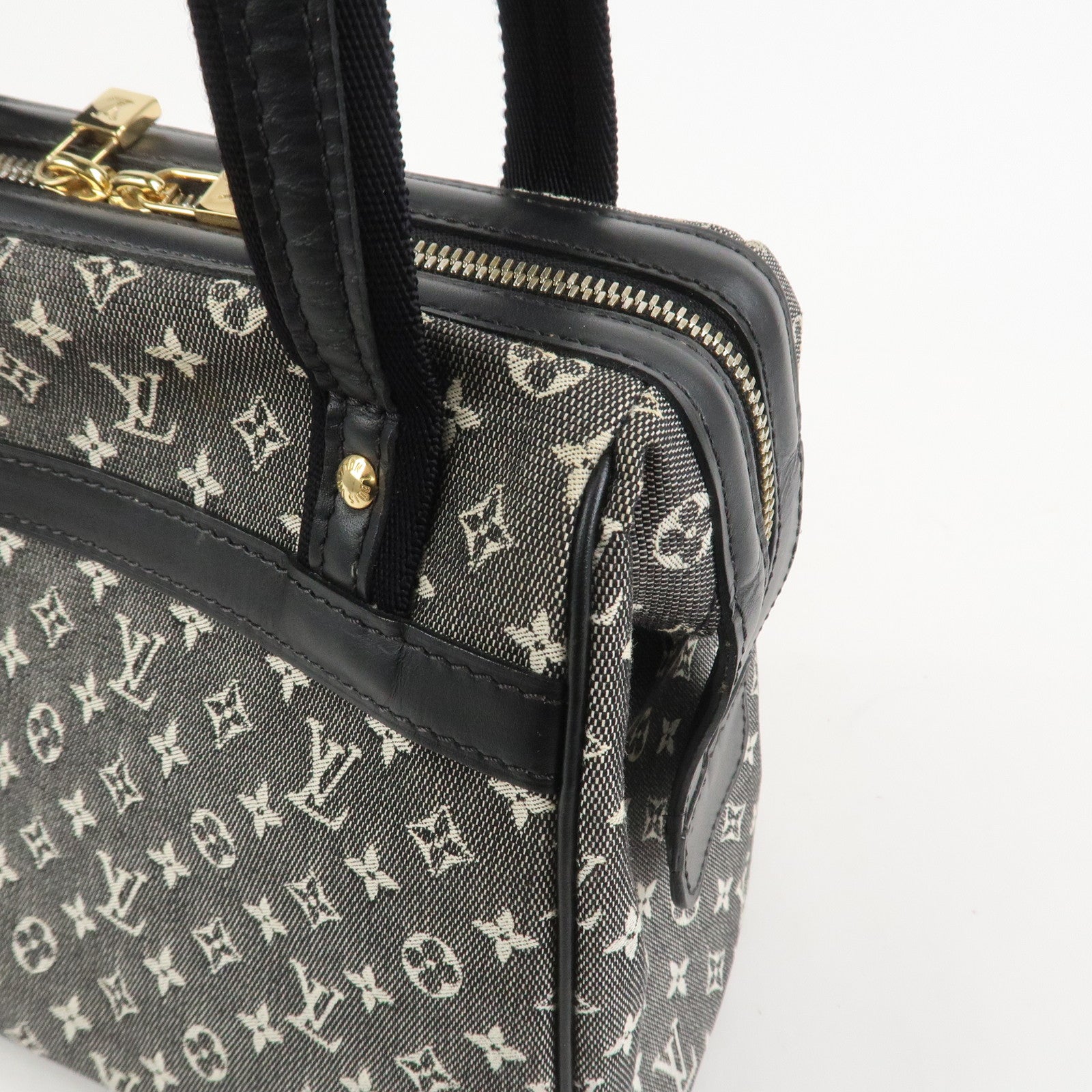 Louis Vuitton Monogram Mini Josephine PM Hand Bag Noir M92049