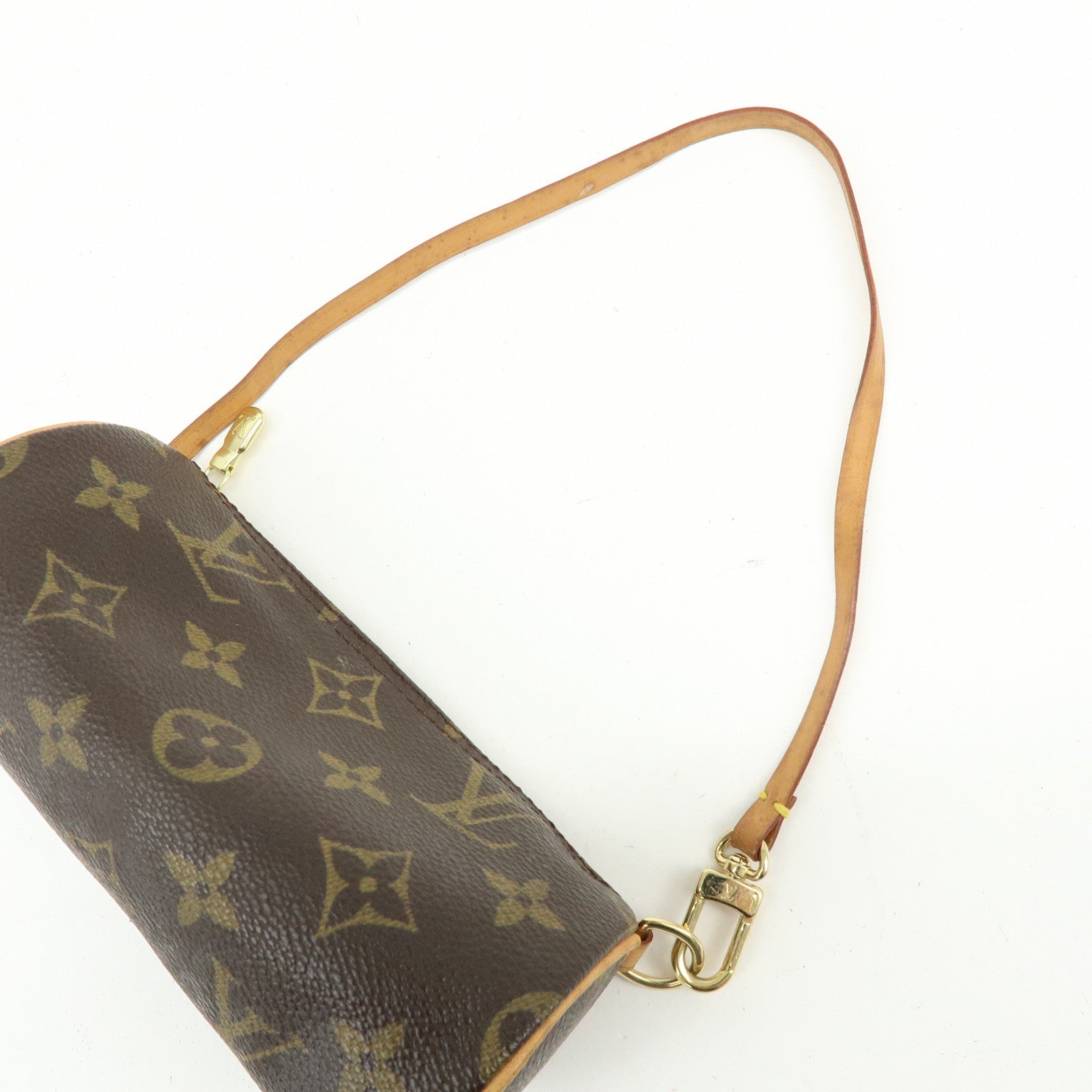 Louis Vuitton Monogram Mini Pouch for Papillon Bag Brown