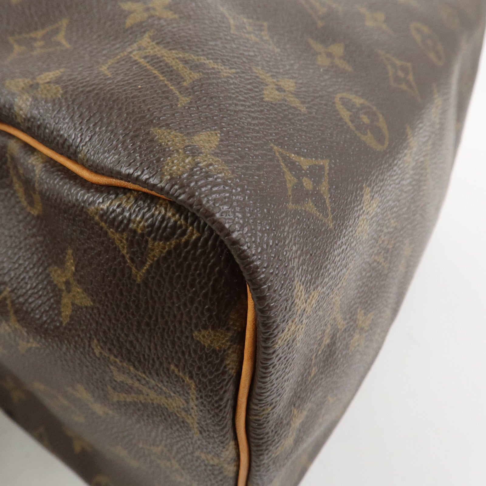 Louis Vuitton Monogram Speedy 30 Boston Bag Hand Bag Brown M41526