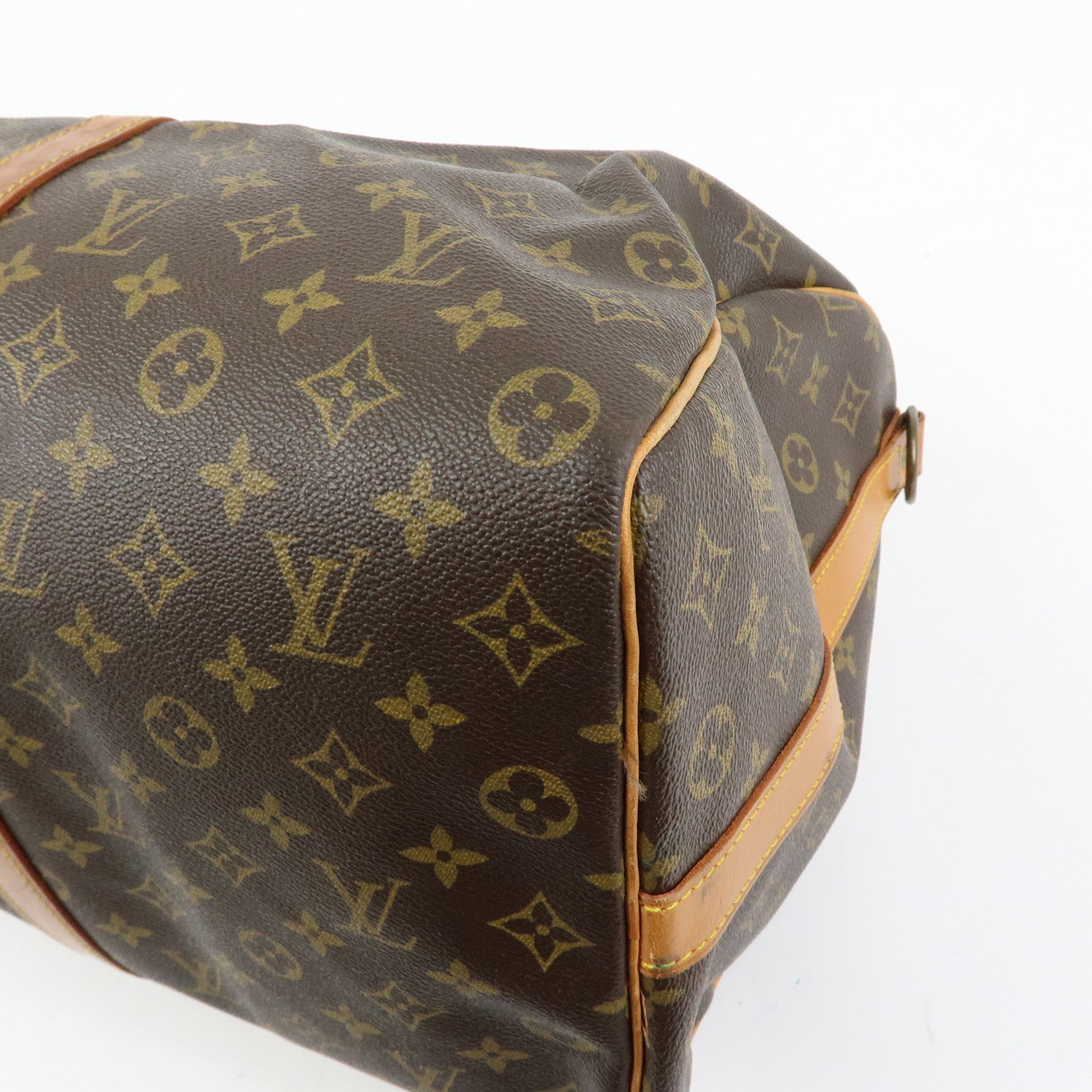 Louis Vuitton Monogram Keep All Bandouliere 50 Boston Bag M41416