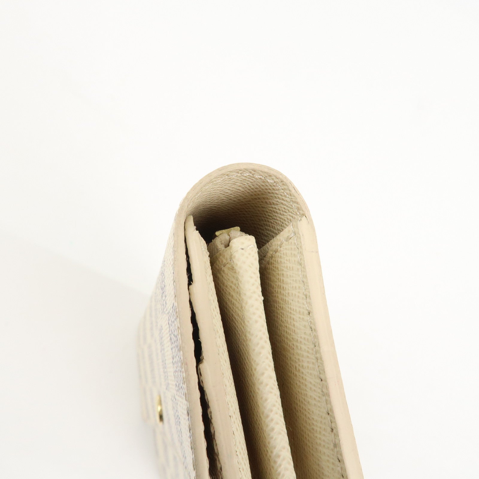 Louis Vuitton Damier Azur Portefeuille Sarah Long Wallet N61735