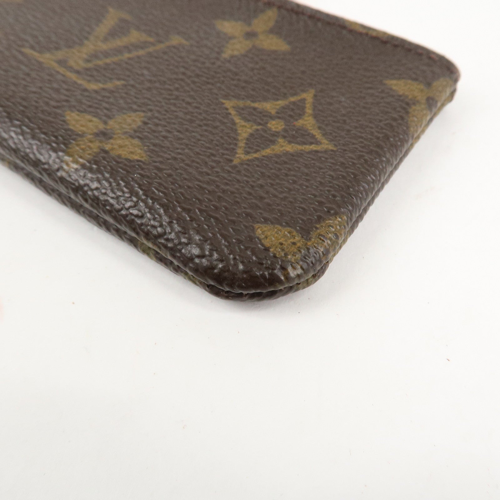 Louis Vuitton Set of 2 Monogram Canvas Coin Case Brown M62650 Used