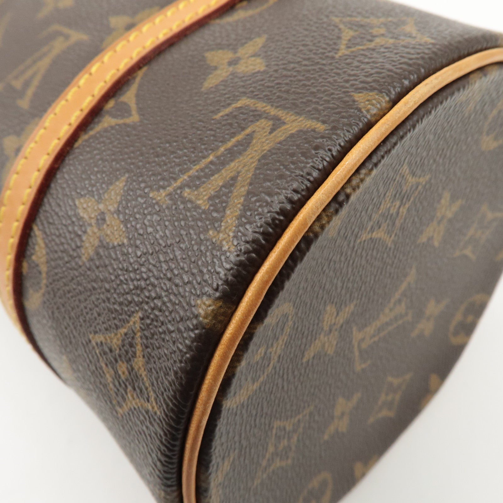 Louis Vuitton Monogram Papillon 26 Hand Bag New Style M51386 Used