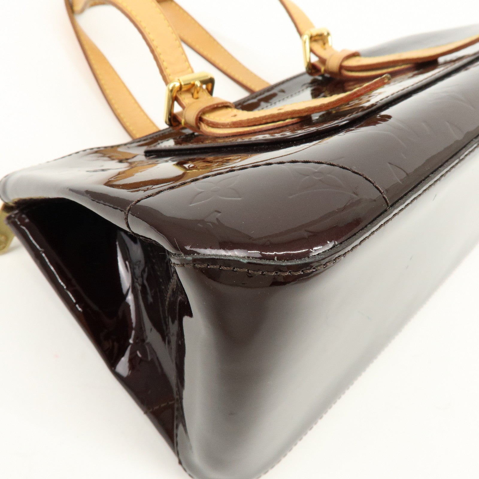 Louis Vuitton Monogram Vernis Rosewood Avenue Hand Bag M93510