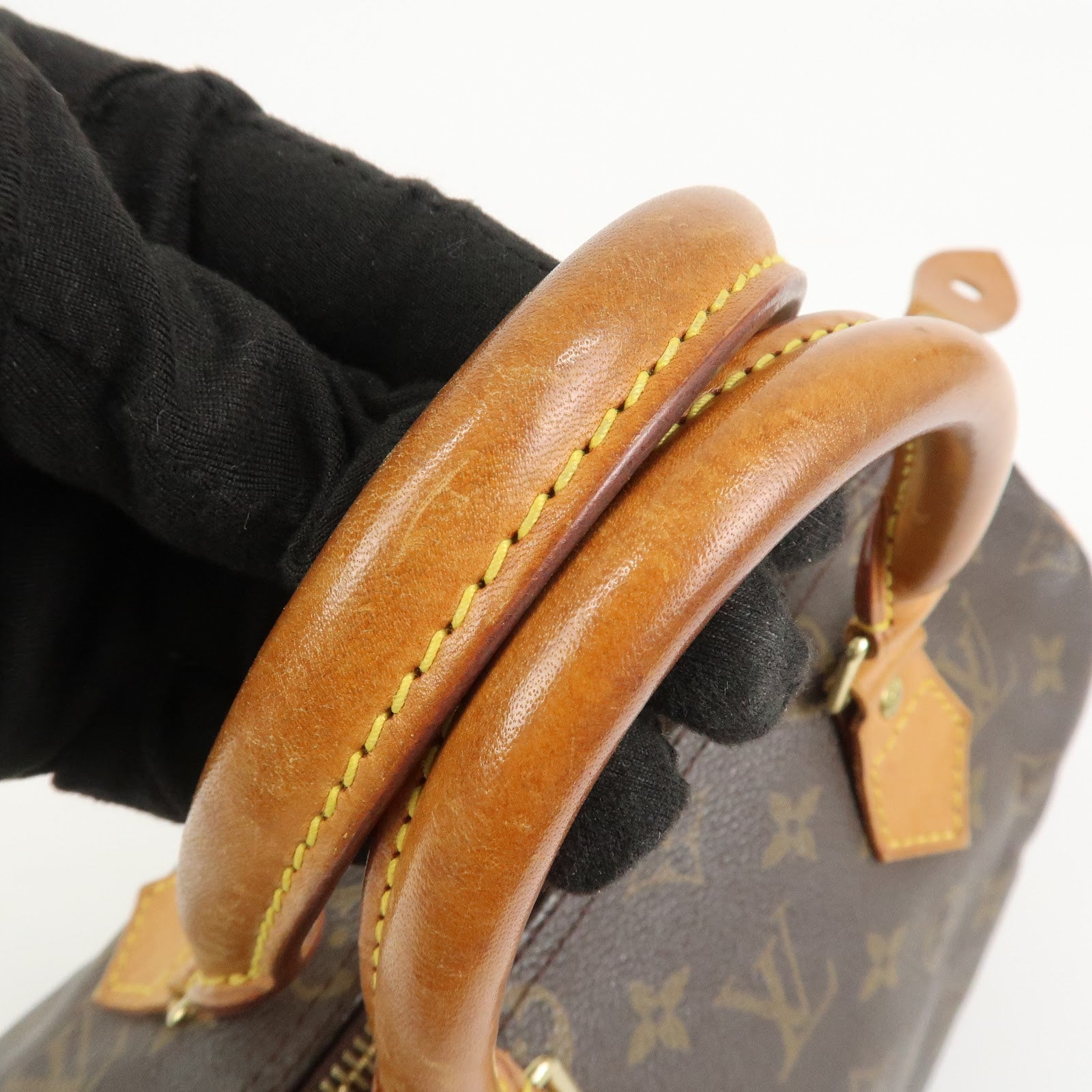 Louis Vuitton Monogram Speedy 25 Boston Bag Hand Bag Brown M41528