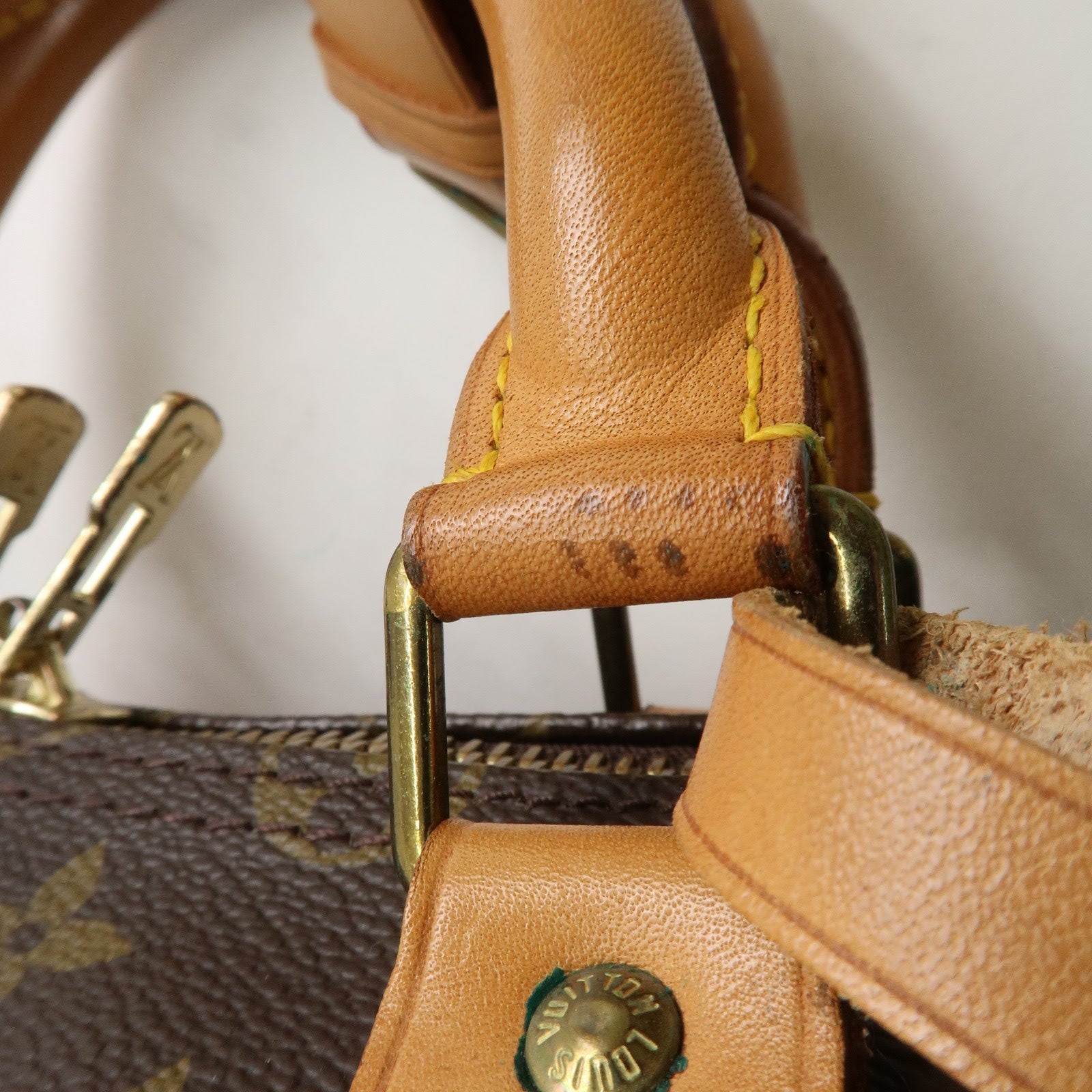 Louis Vuitton Monogram Keep All Bandouliere 55 Boston Bag M41414 Used