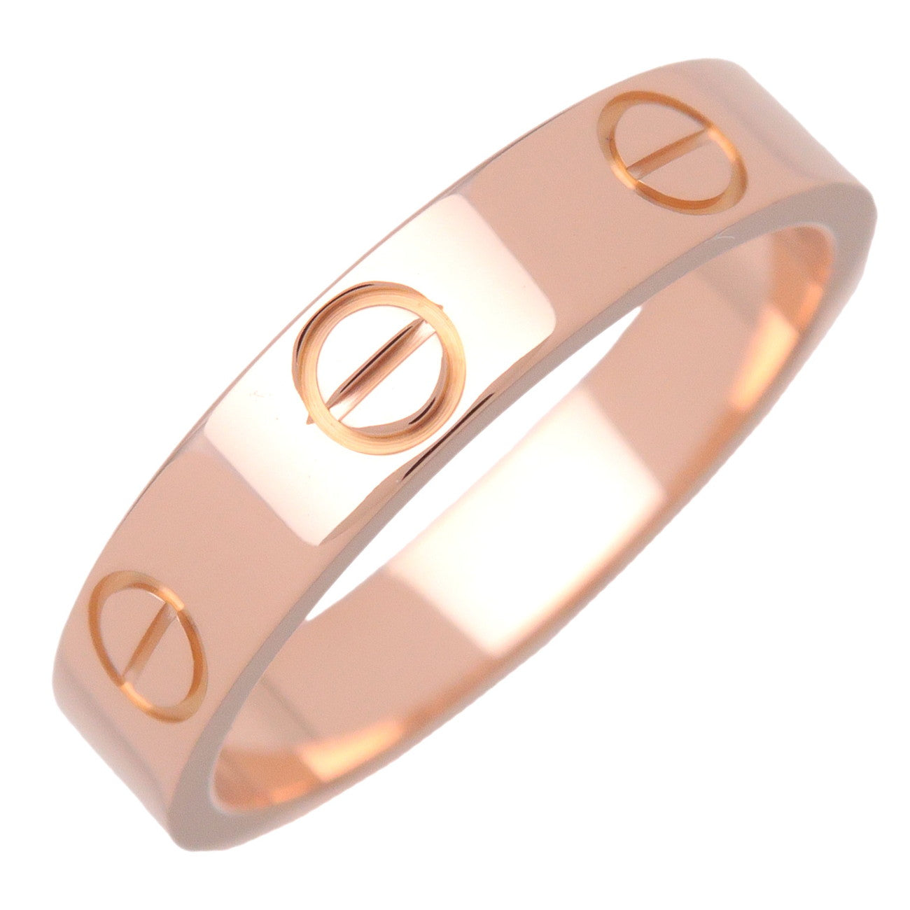 Cartier Mini Love Ring #49 K18 750PG Rose Gold US5 EU49 HK10.5