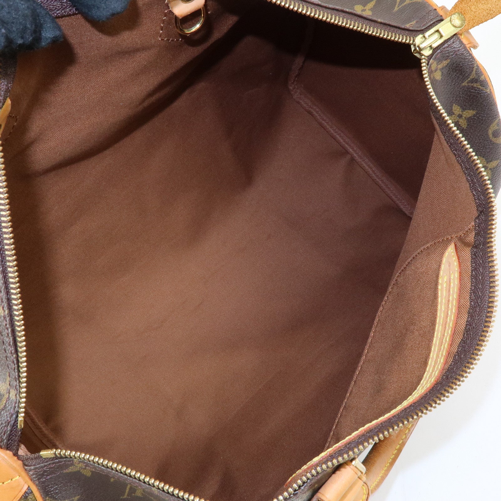 Louis Vuitton Monogram Speedy 40 Hand Bag Boston Bag Brown M41522