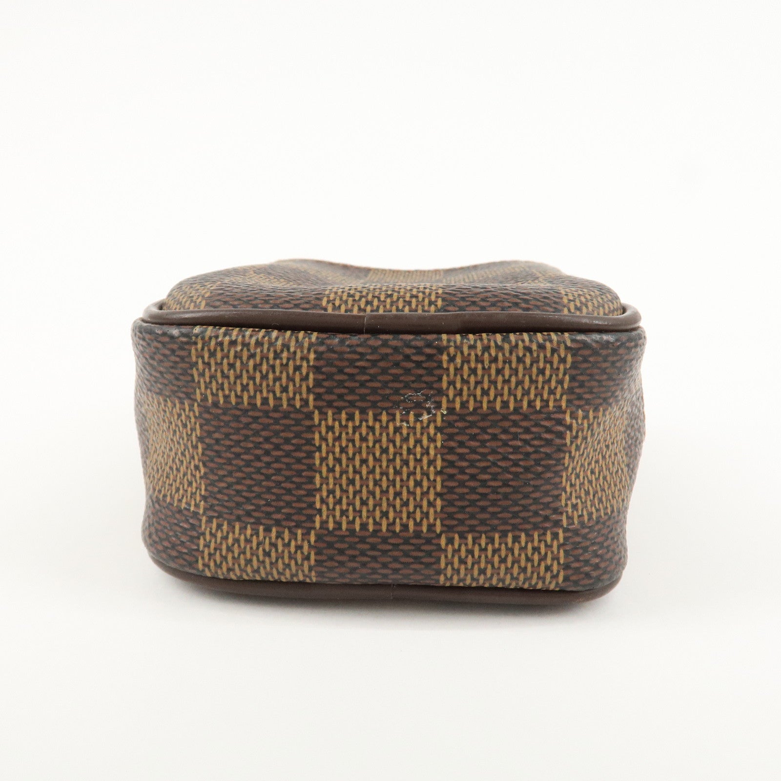 Louis Vuitton Damier Leather Canvas Etui Okapi PM Camera Case N61738 Used