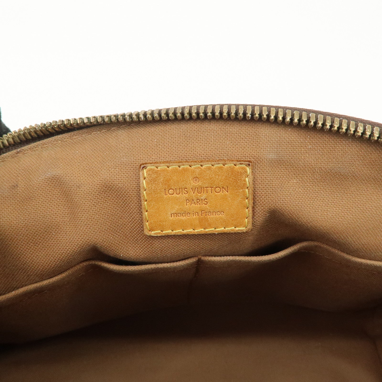 Louis Vuitton Monogram Tivoli PM Hand Bag Brown M40143 Used