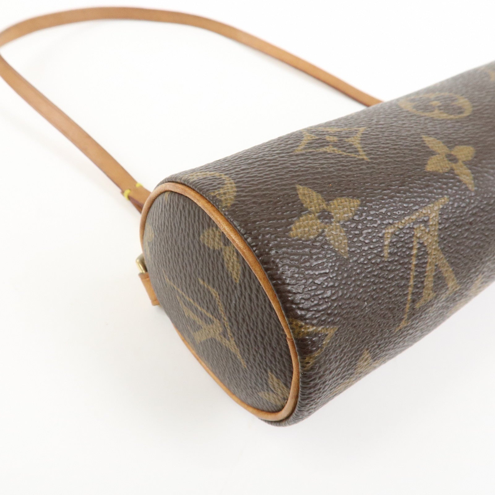 Louis Vuitton Monogram Mini Pouch for Papillon Bag New Style Brown