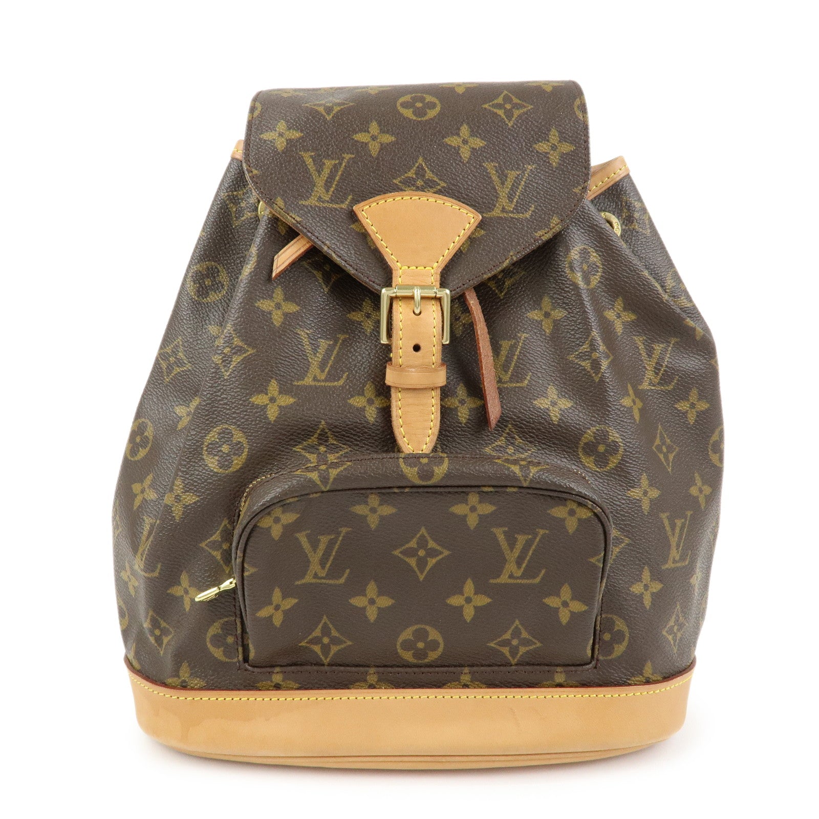Louis Vuitton Monogram Montsouris MM Backpack Brown M51136