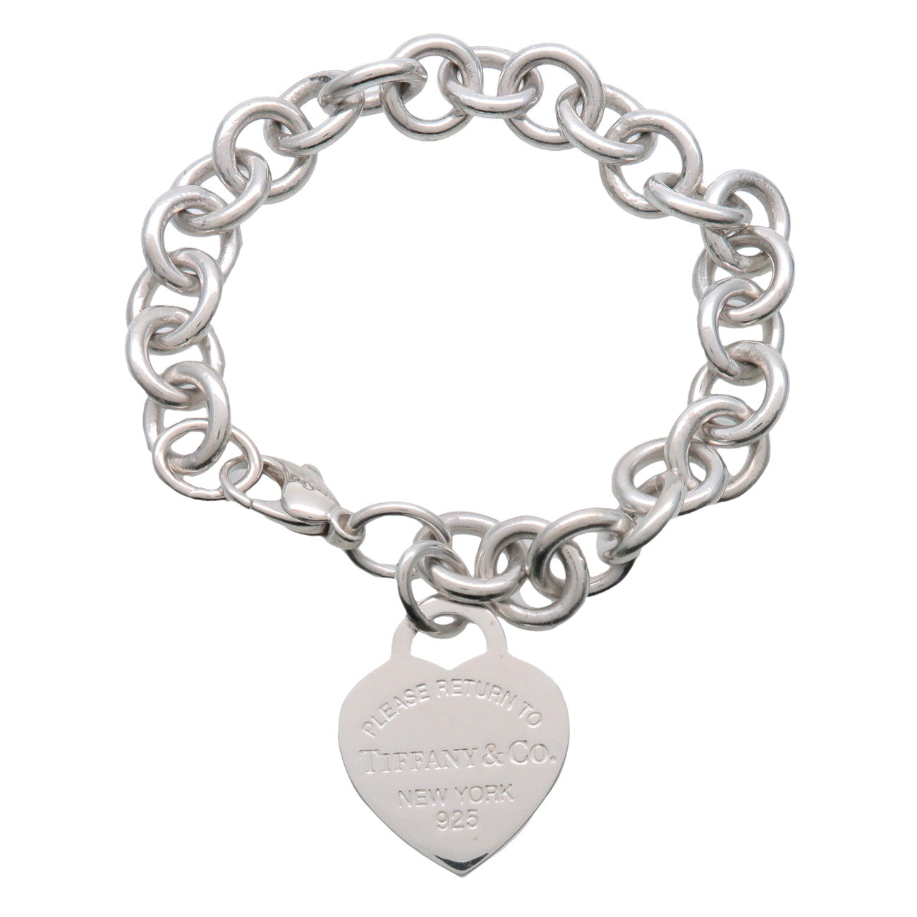 Tiffany & Co Return to Tiffany Heart Tag Bracelet SV925 Silver