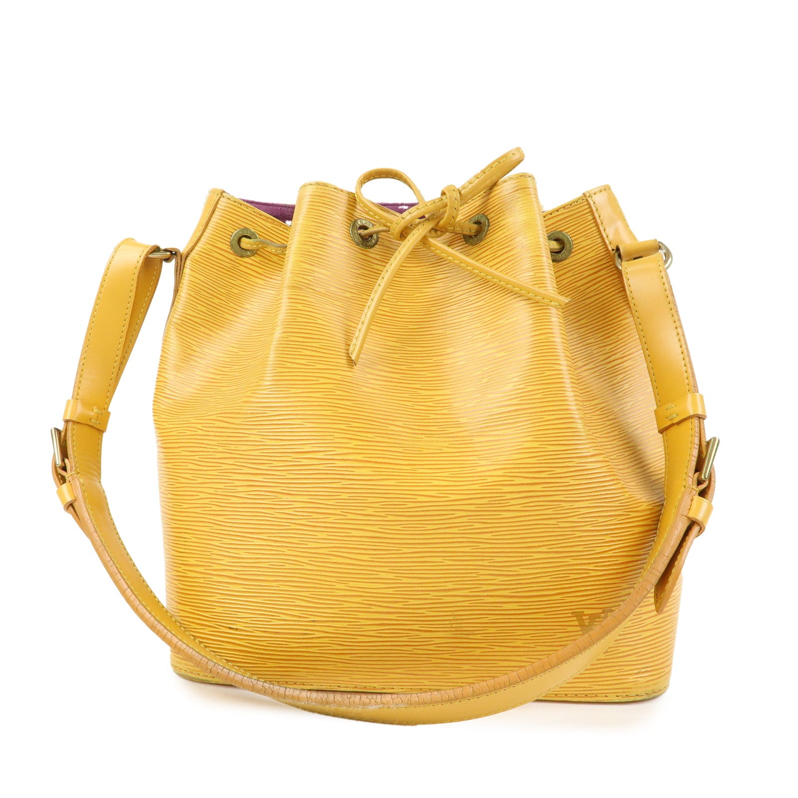 Louis Vuitton Epi Petit Noe Shoulder Bag Tassili Yellow M44109