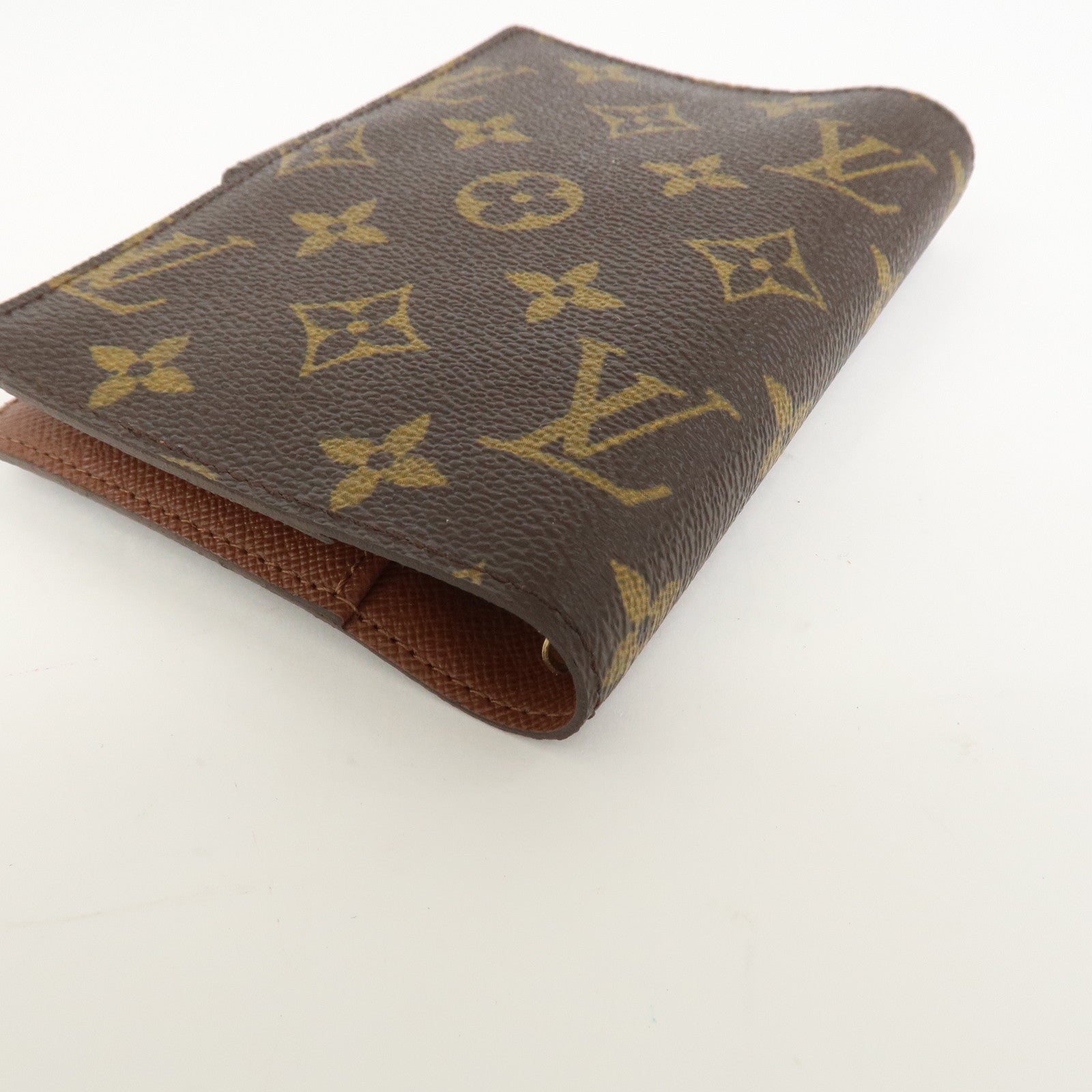 Louis Vuitton Monogram Agenda PM Planner Cover Brown R20005