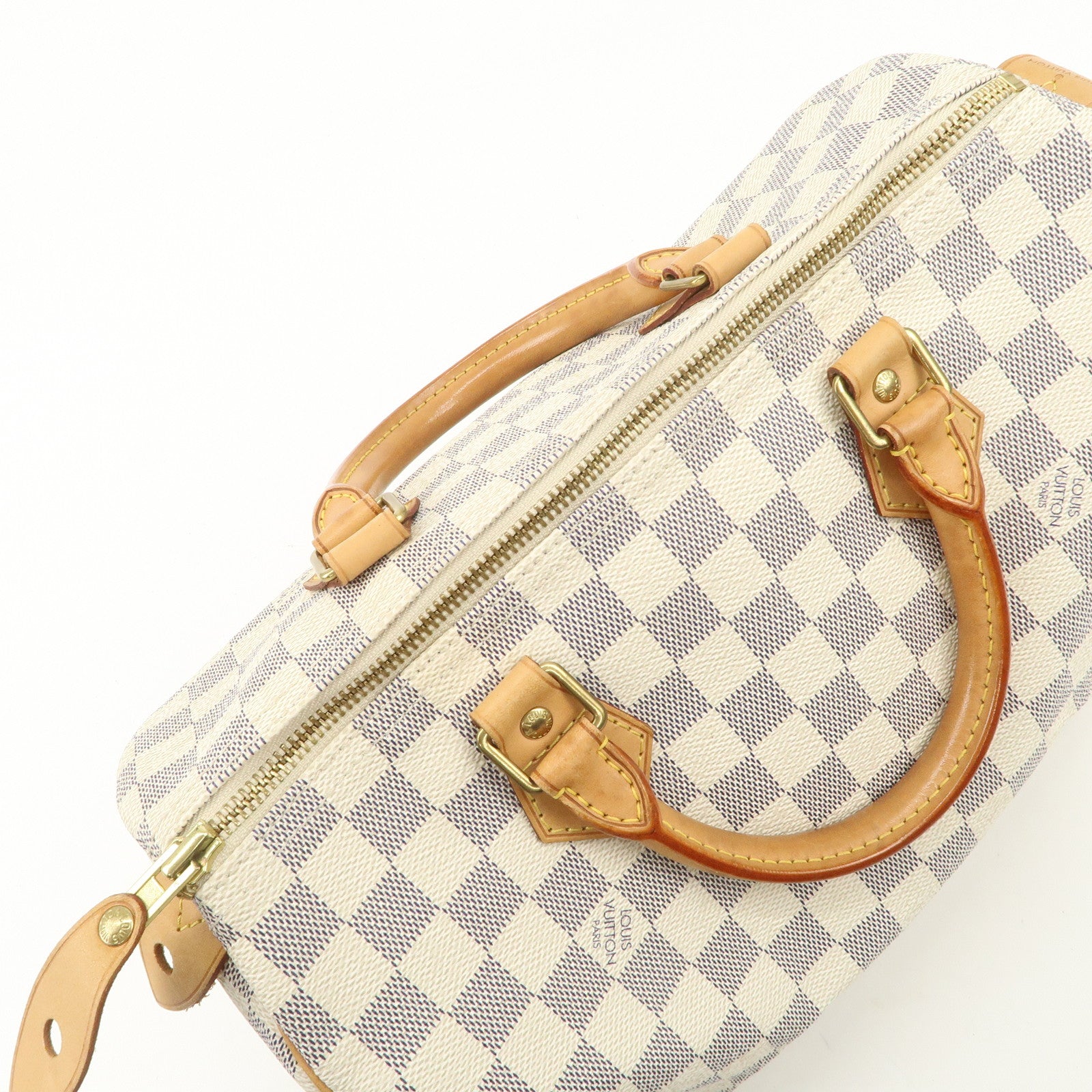 Louis Vuitton Damier Azur Speedy 30 Boston Bag Hand Bag N41370