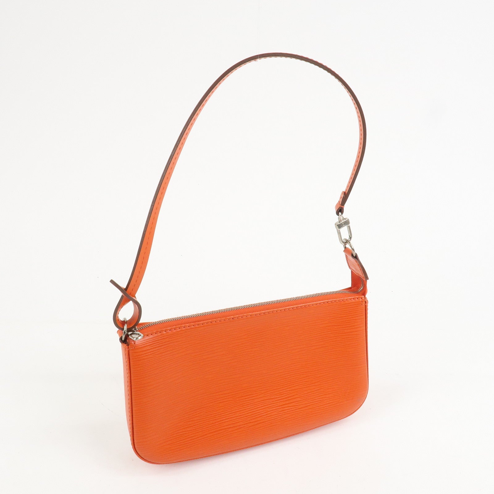 Louis Vuitton Epi Pochette Accessoires Pouch New Style Piment Orange M40778