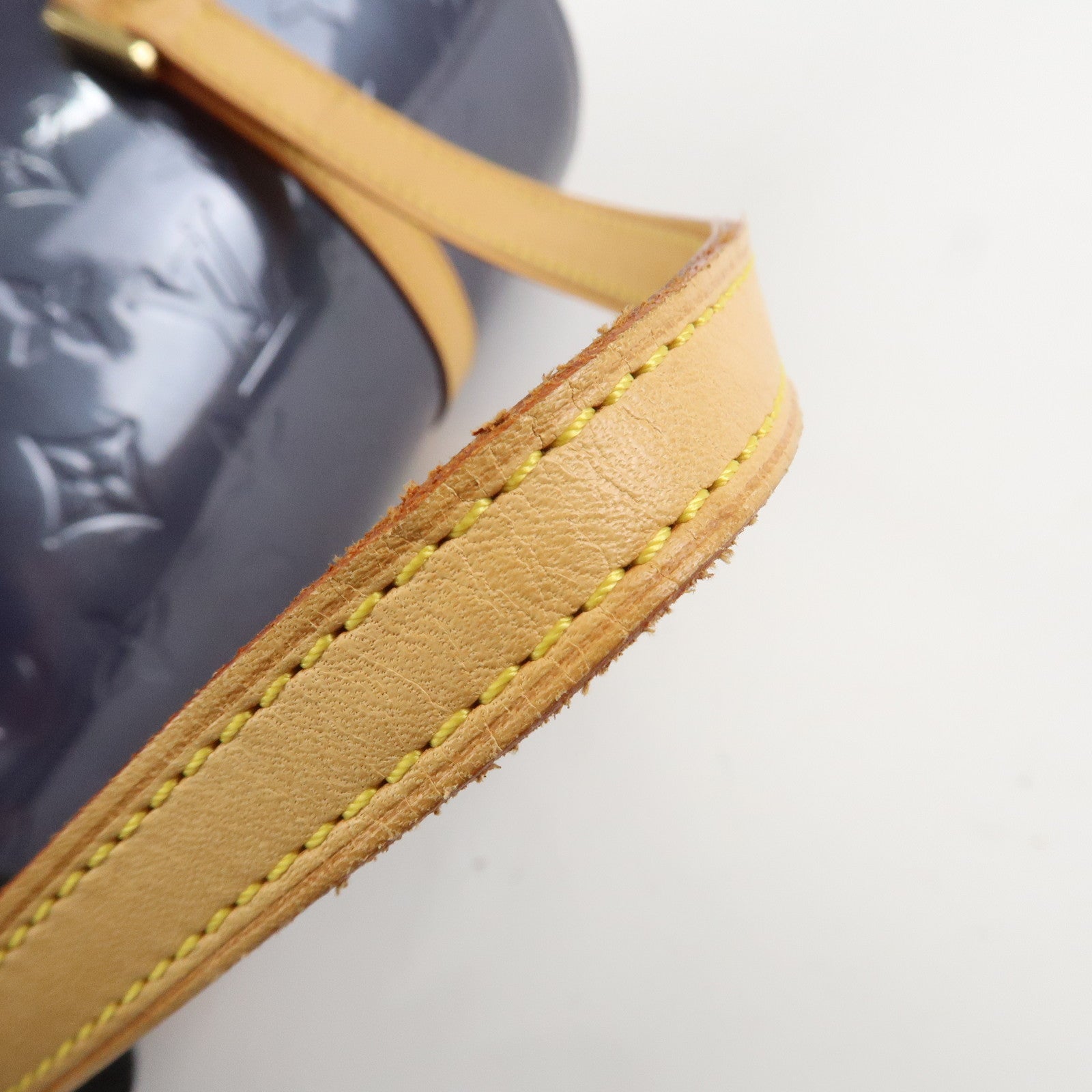 Louis Vuitton Monogram Vernis Leather Bedford Hand Bag M91330 Used