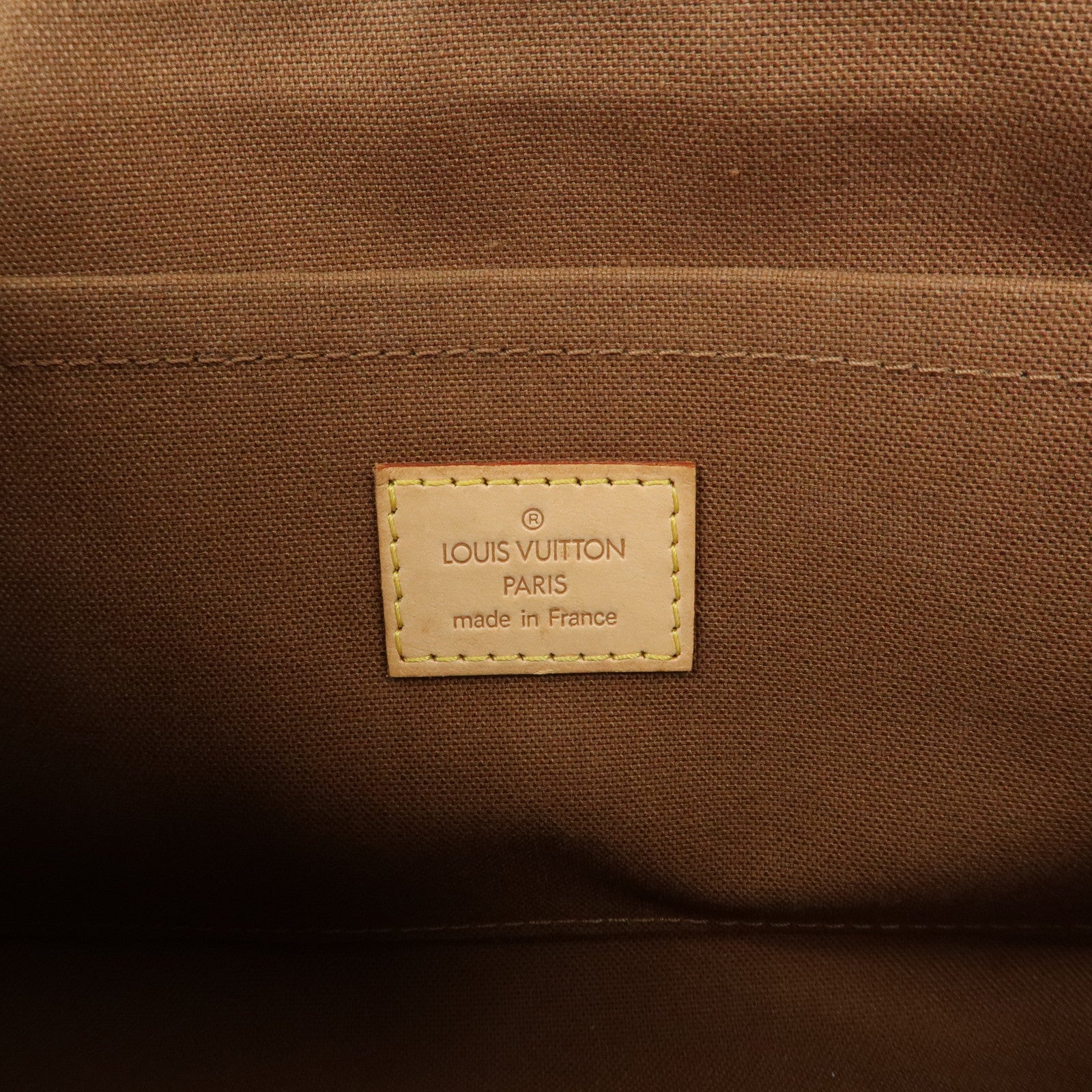 Louis Vuitton Monogram Popincourt Hand Bag Brown M40009