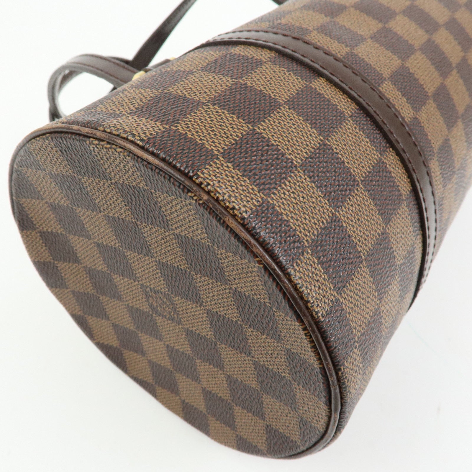 Louis Vuitton Damier Ebene Papillon 30 Hand Bag Brown N51303