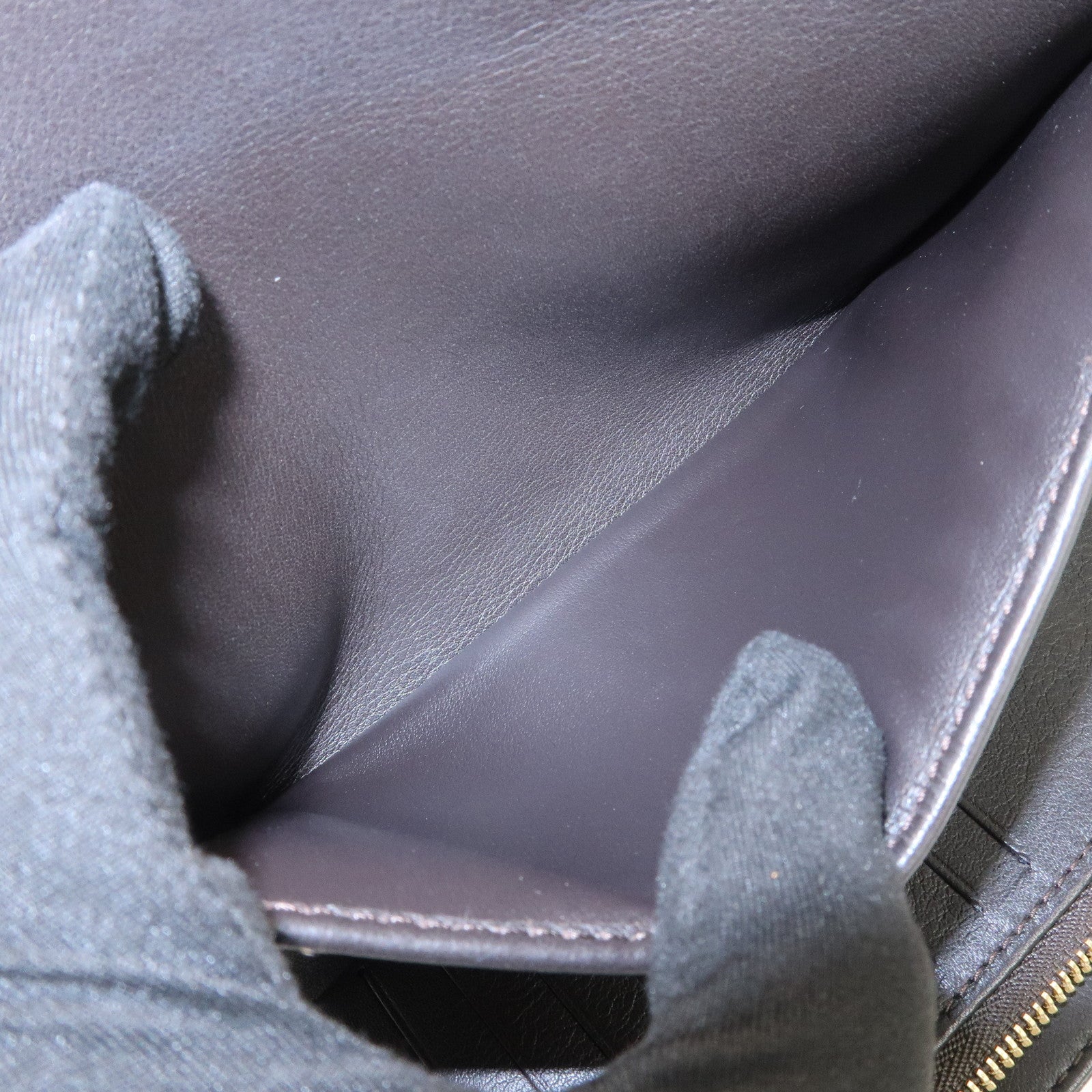 Louis Vuitton Monogram Mahina Leather Portefeuille Wallet M95968 Used