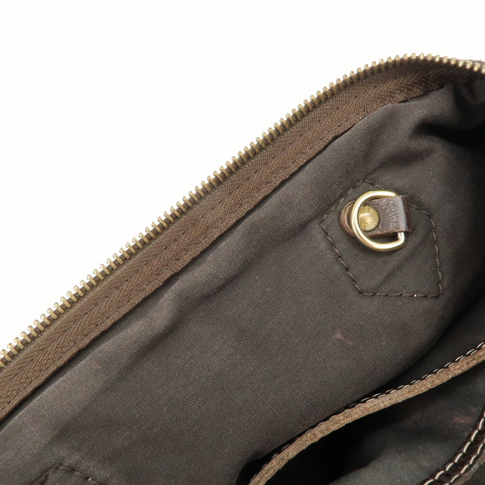 Louis Vuitton Monogram Mini Lin Speedy 30 Boston Bag Ebene M95224 Used Used