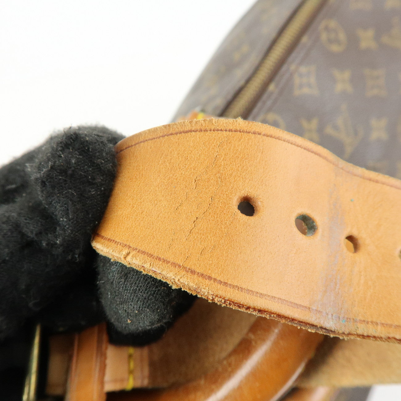 Louis Vuitton Monogram Keep All Bandouliere 45 Boston Bag M41418