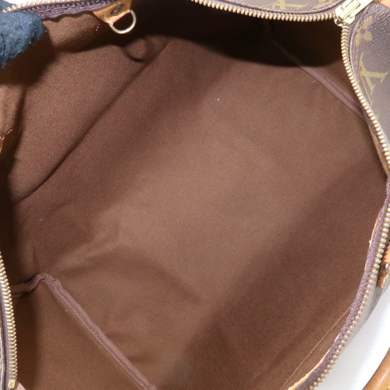 Louis Vuitton Monogram Speedy 40 Hand Bag Boston Bag Brown M41522