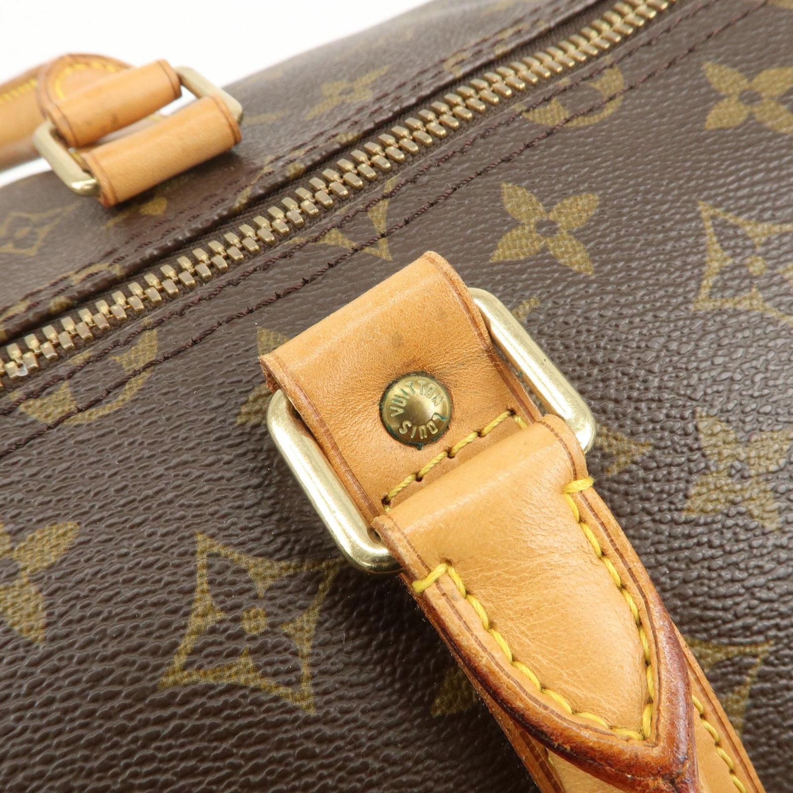 Louis Vuitton Monogram Keep All Bandouliere 55 Boston Bag M41414