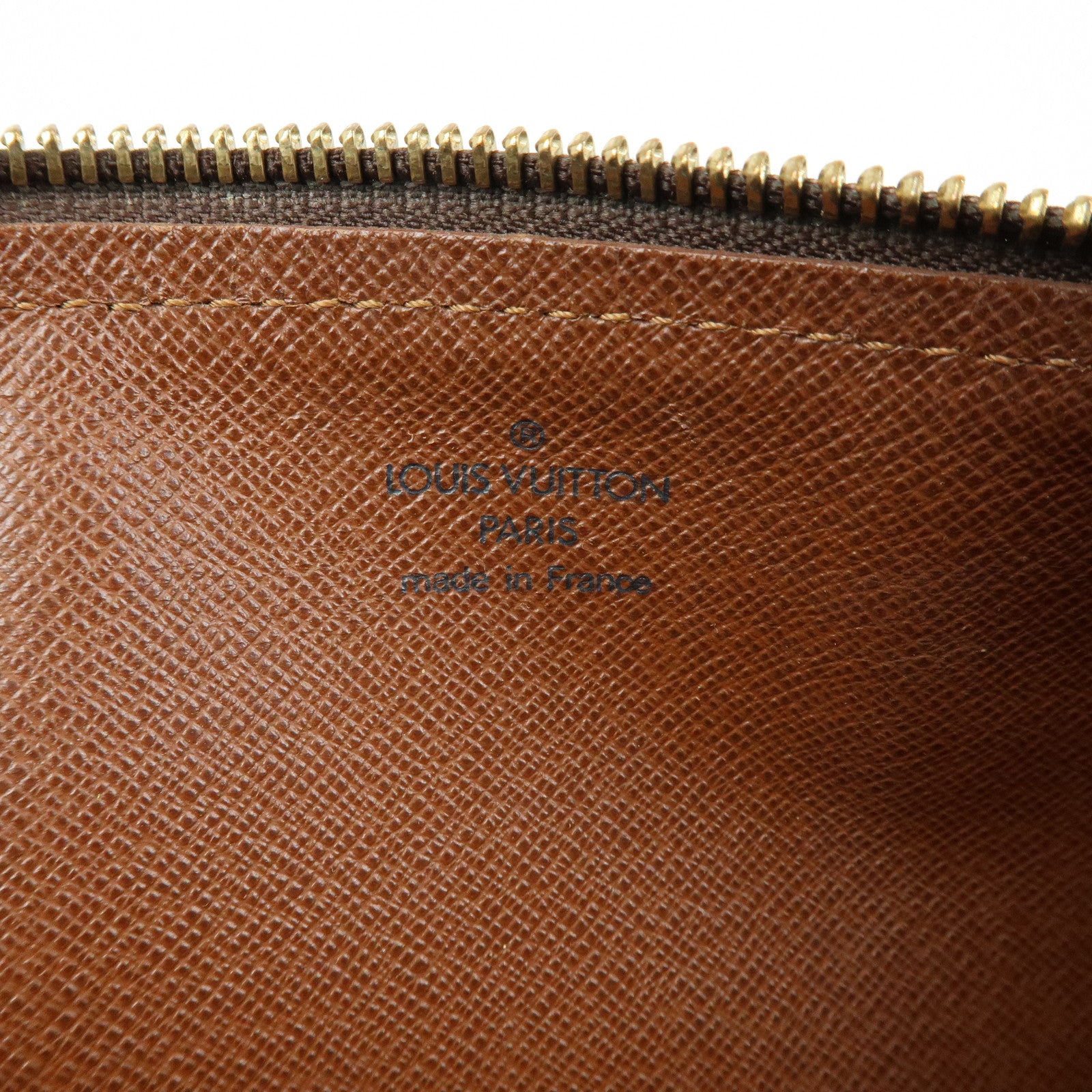 Louis Vuitton Monogram Papillon 30 Hand Bag Brown M51385