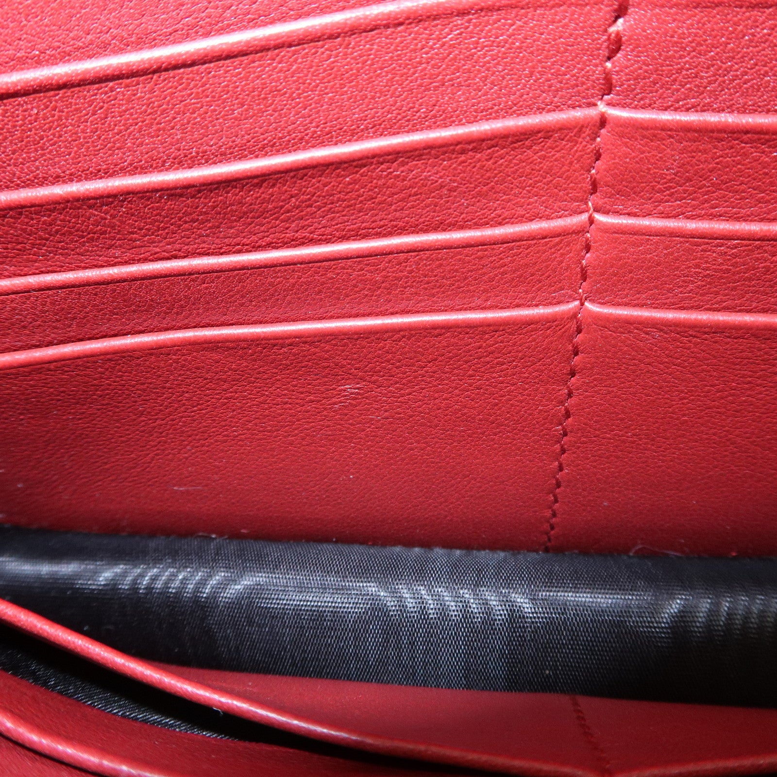 GUCCI Micro Guccissima Leather 2Way Bag Shoulder Bag Red 354086