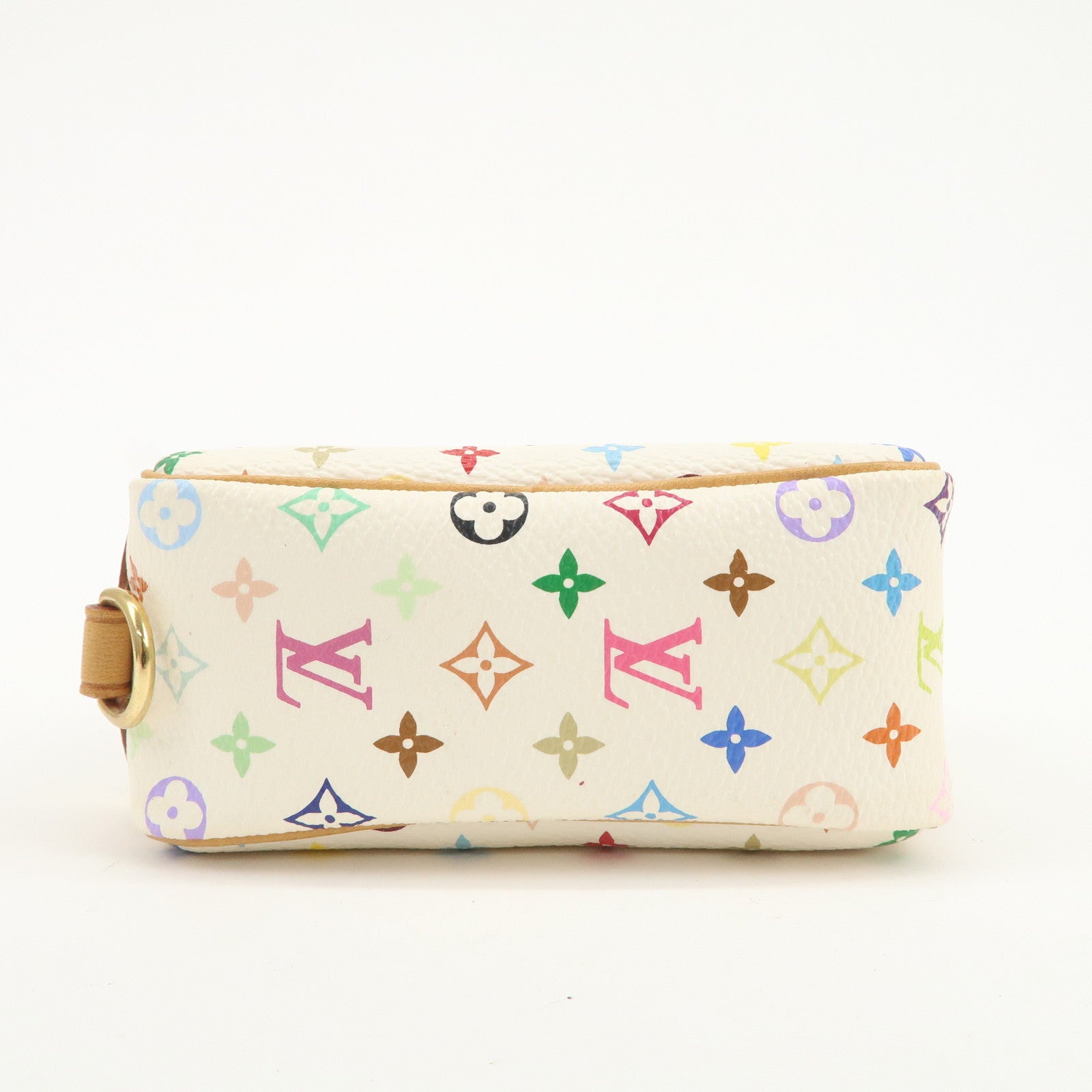 Louis Vuitton Monogram Multicolor Trousse Wapity Pouch Blanc M58033