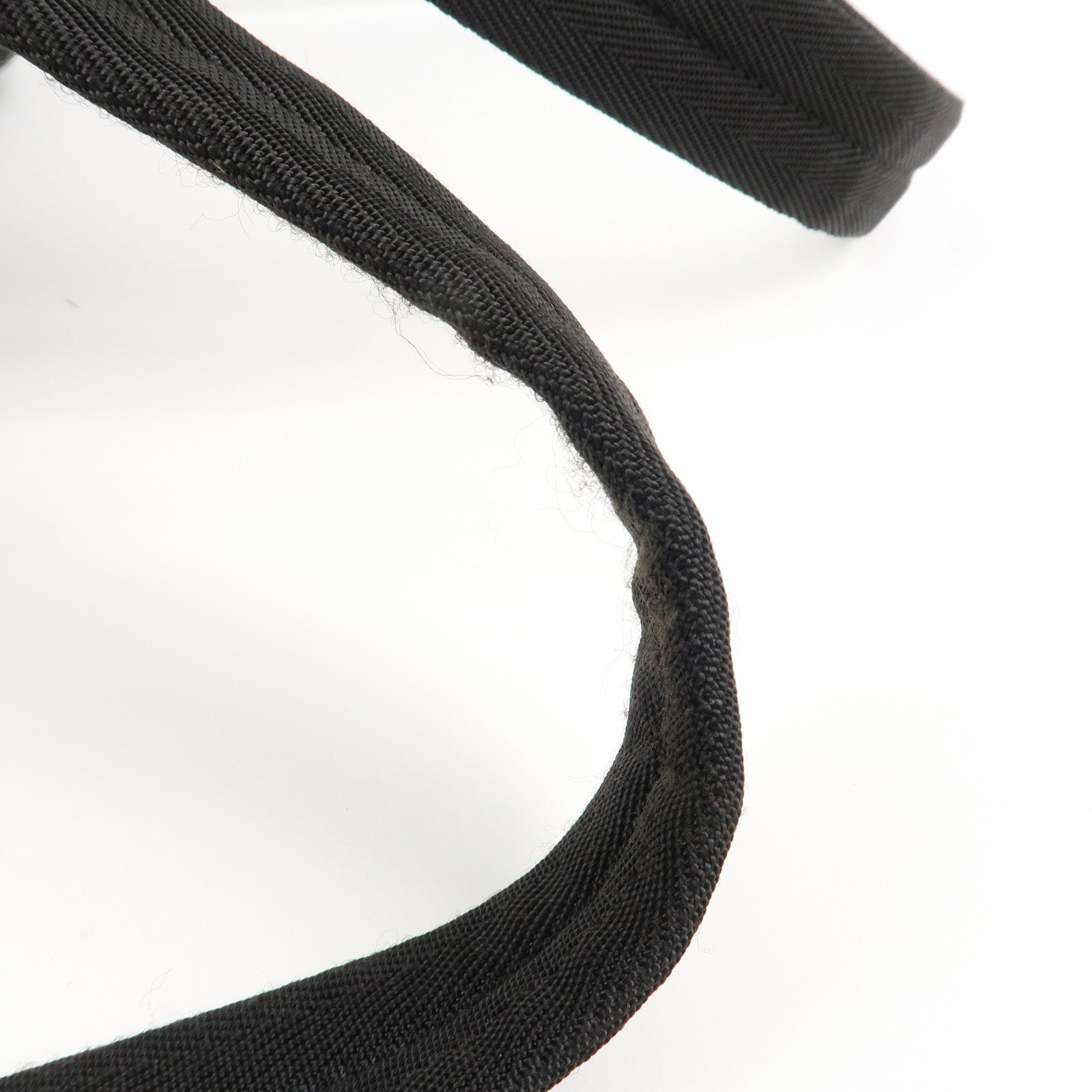 PRADA Triangle Logo Nylon Leather Backpack Ruck Sack Black 1BZ005 Used