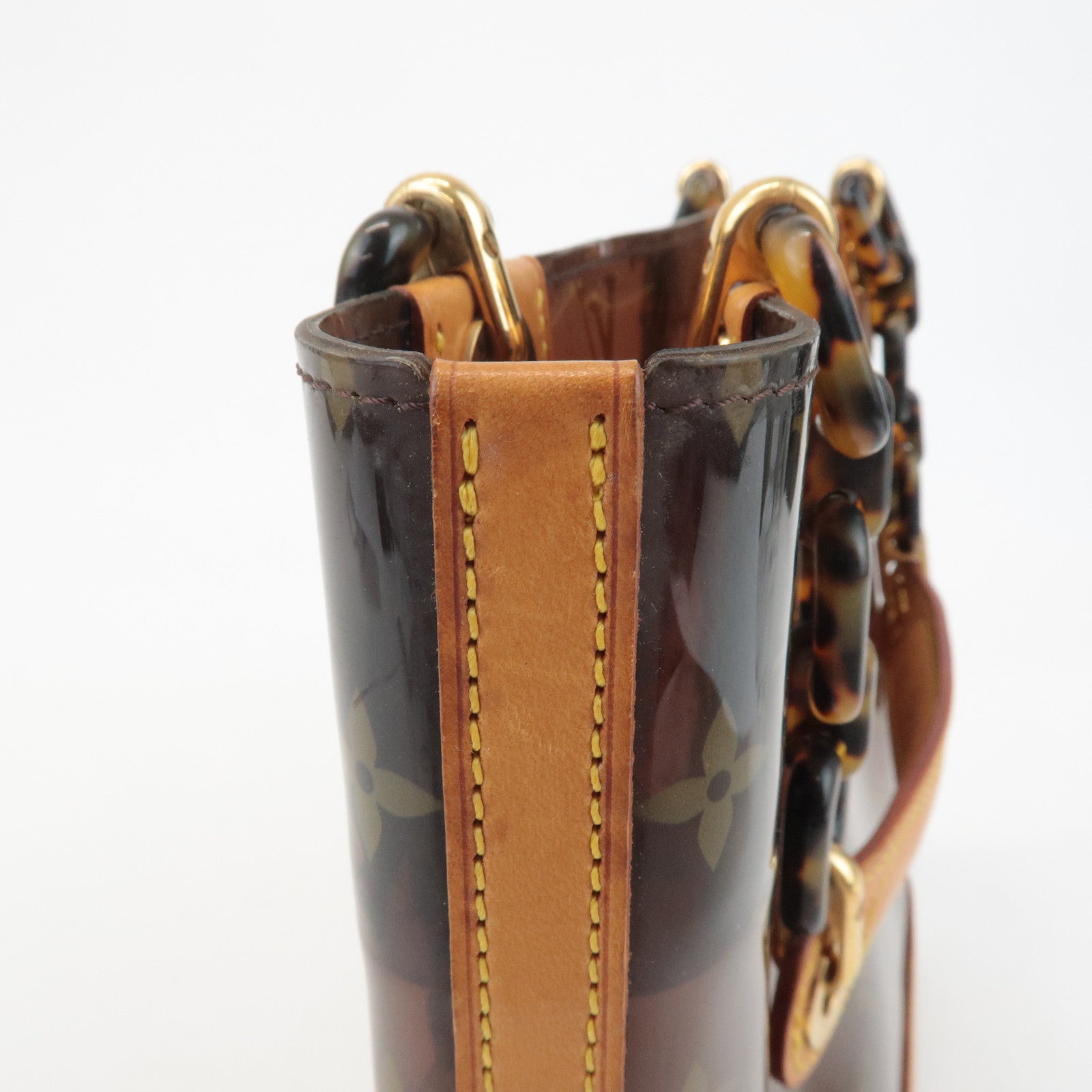 Louis Vuitton Monogram Vinyl Cabas Ambre MM Tote Bag M92501 Used