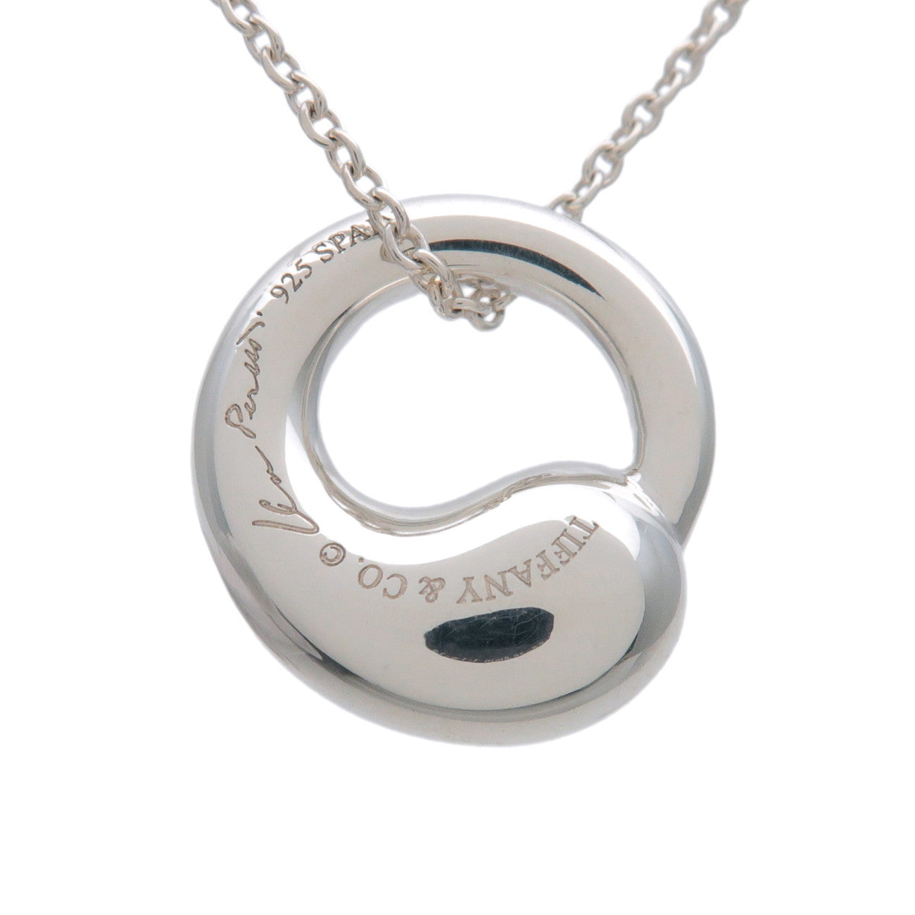 Tiffany & Co Eternal Circle Necklace SV925 Silver