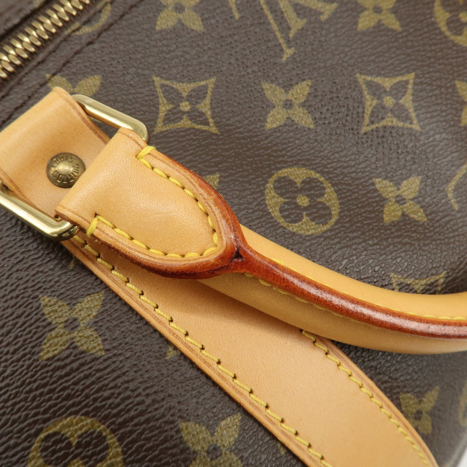 Louis Vuitton Monogram Keep All Bandouliere 60 Boston Bag M41412