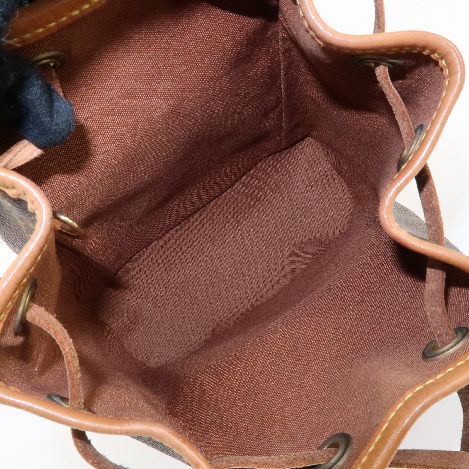 Louis Vuitton Monogram Mini Montsouris Back Pack Brown M51137 Used