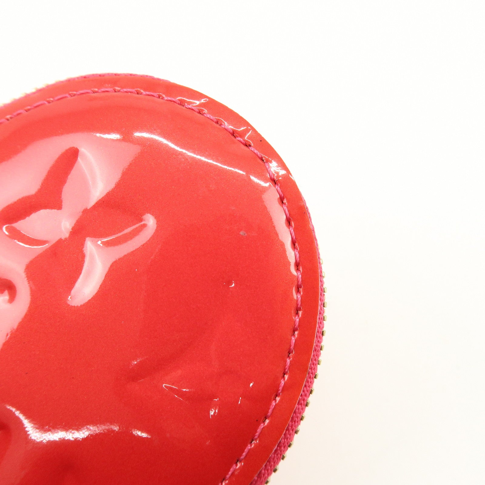 Louis Vuitton Monogram Vernis Porte Monnaie Coeur Coin Case M93657