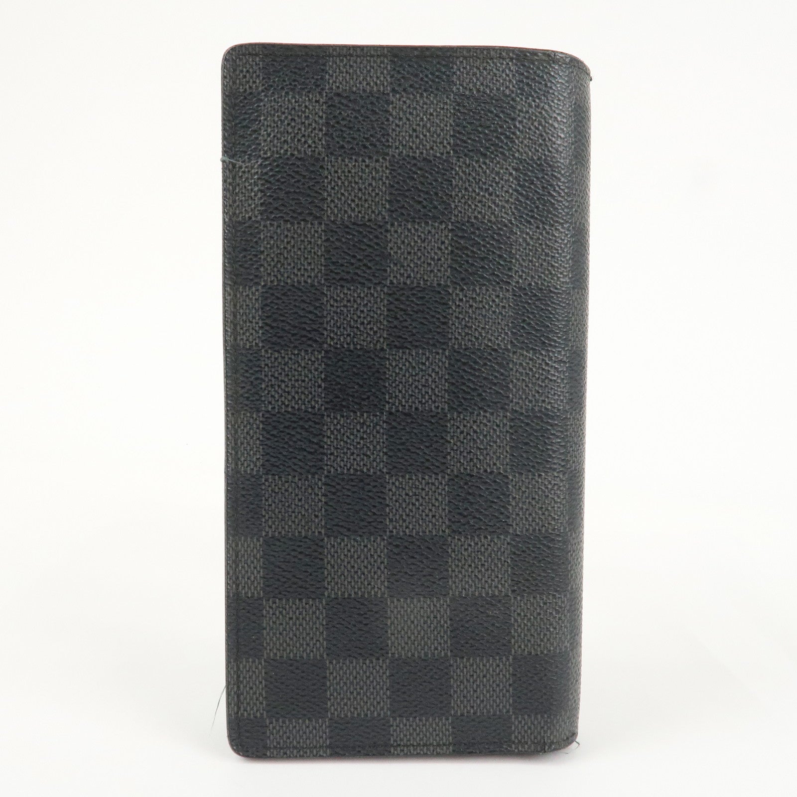 Louis Vuitton Damier Portefeuille Brazza Long Wallet N62665 Used