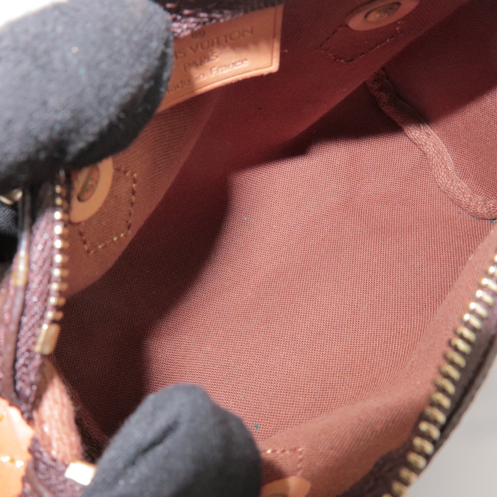 Louis Vuitton Monogram Mini Speedy Hand Bag & Shoulder Strap M41534