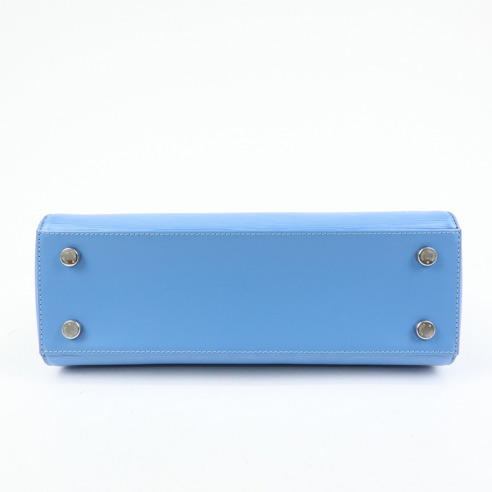 Louis Vuitton Epi Leather Brea MM 2Way Bag Hand Bag Blue