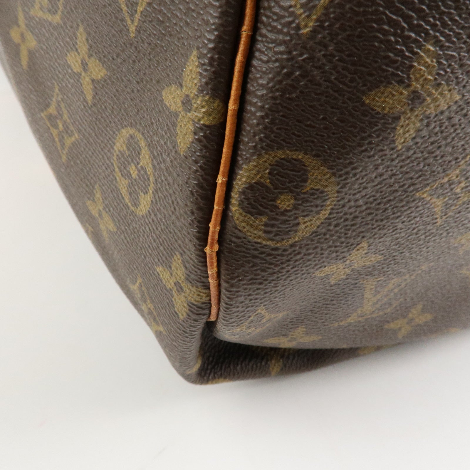 Louis Vuitton Monogram Keep All 60 Boston Bag Brown M41422 Used