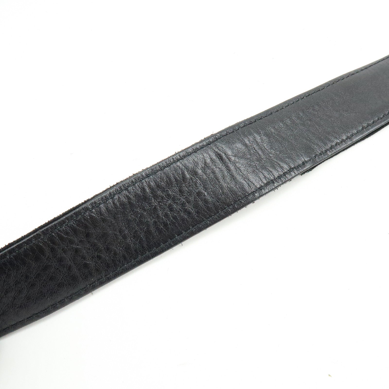 CHANEL Matelasse COCO Mark Suede Lamb Skin Shoulder Bag Black