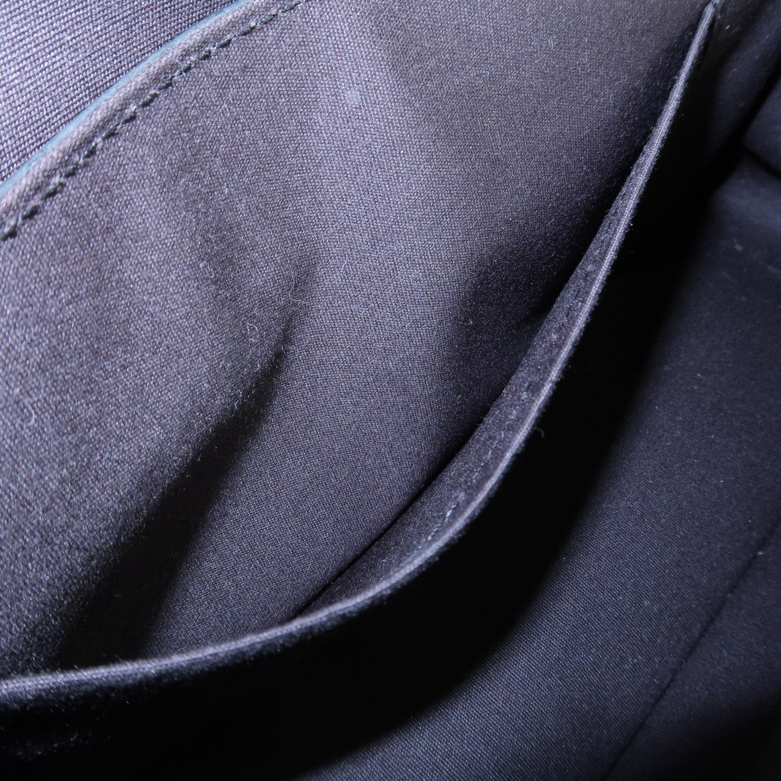 Louis Vuitton Epi Segur PM Hand Bag Noir Black M58822 Used