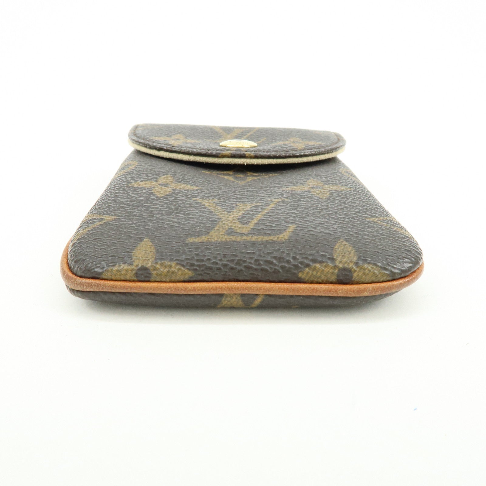 Louis Vuitton Monogram Etui Telefonne MM Phone Case Brown M66546