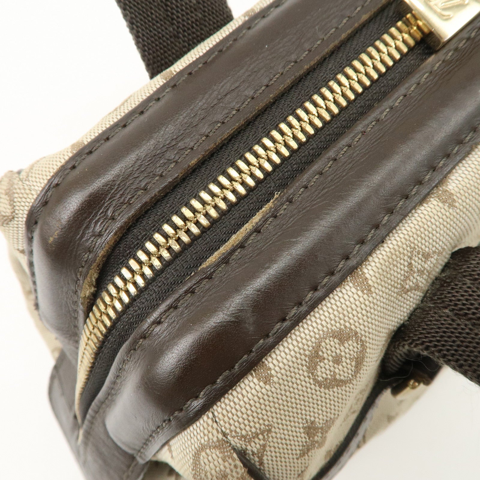 Louis Vuitton Monogram Mini Josephine PM Hand Bag Khaki M92215 Used Used