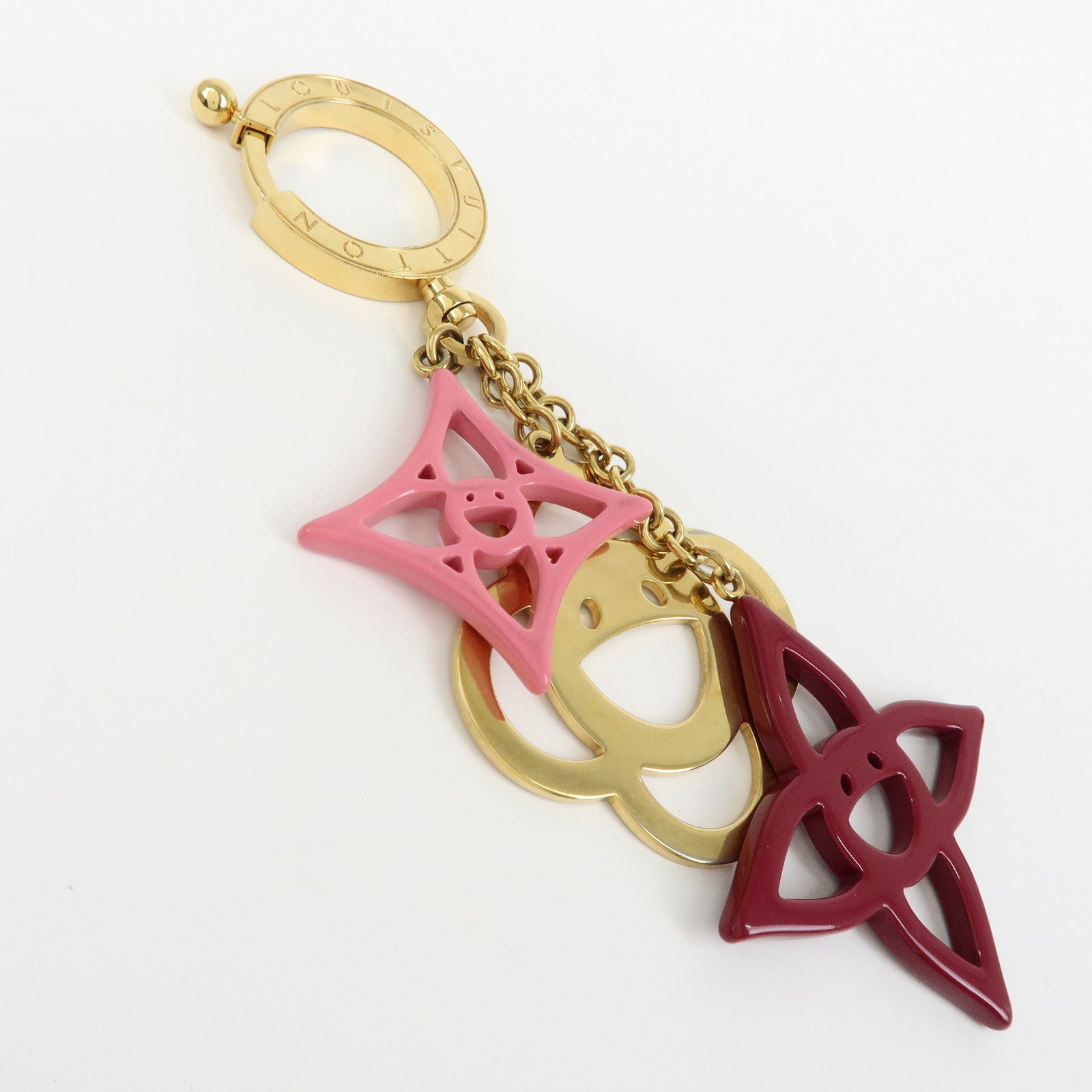 Louis Vuitton Bijou Sac Cosmic Blossom Metal Bag Key Charm M66155