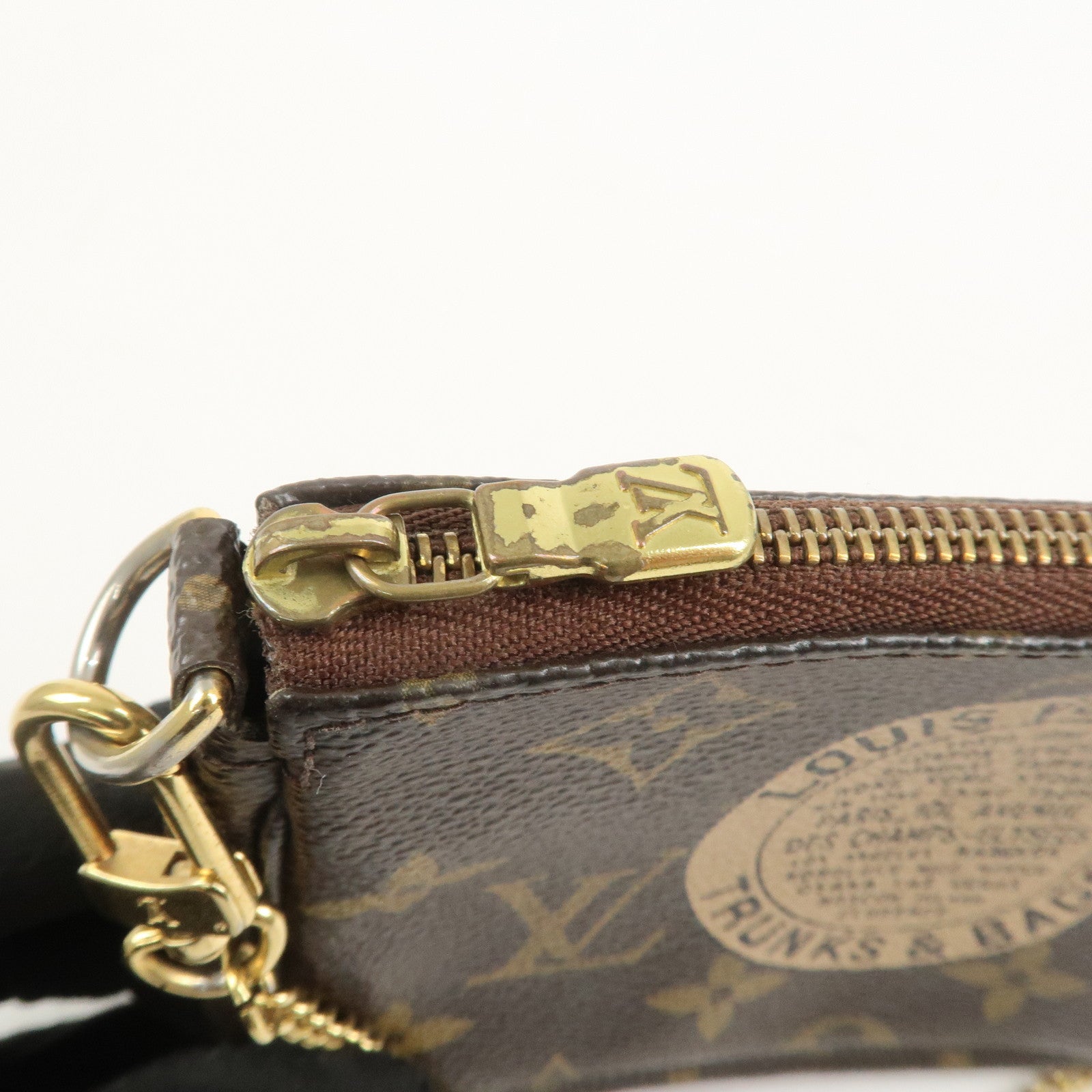 Louis Vuitton Monogram T&B Mini Pochette Accessoires Pouch M60153