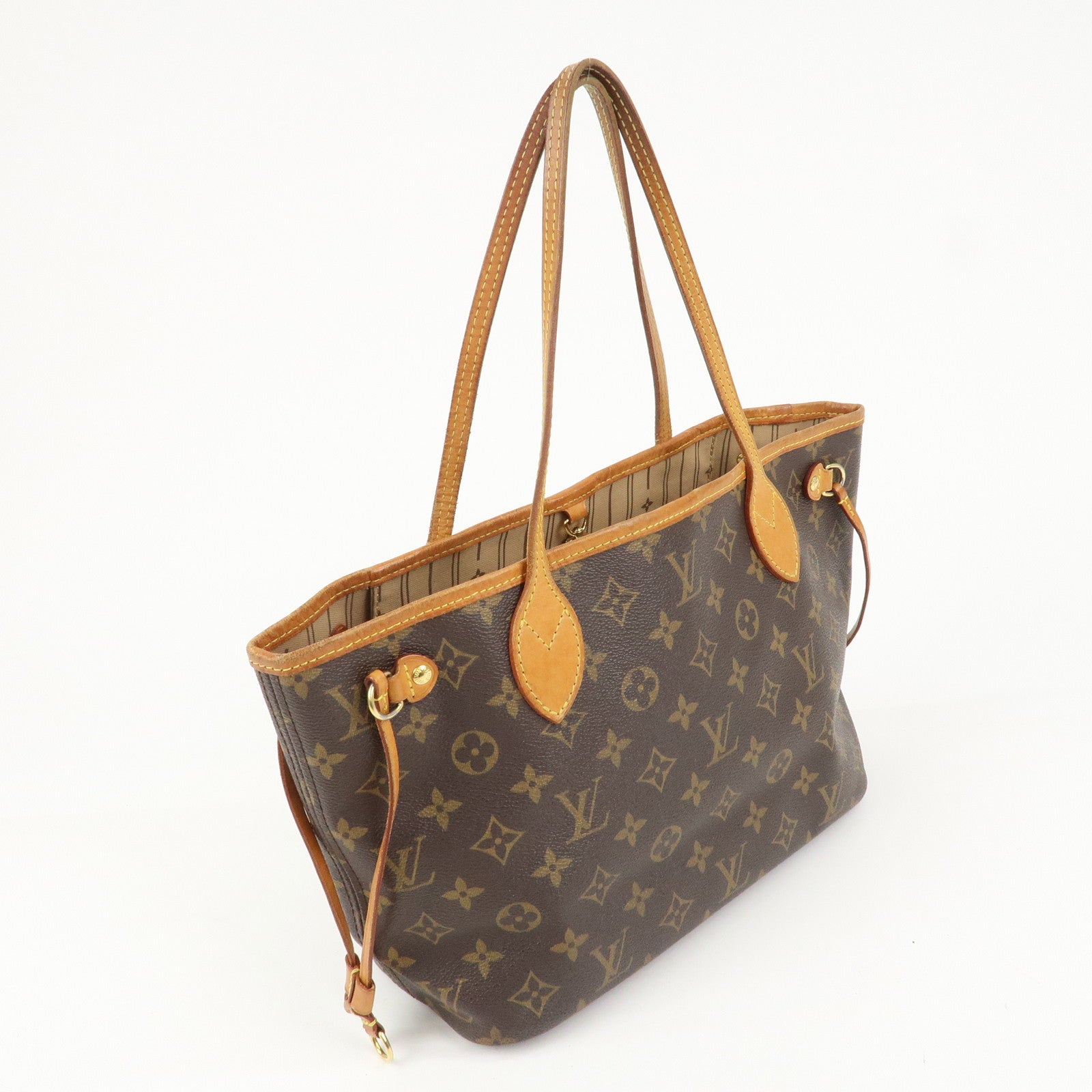 Louis Vuitton Monogram Neverfull PM Tote Bag Hand Bag M40155